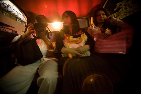 Taxi ride back to hotel